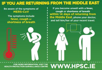 MERS returning from Middle East